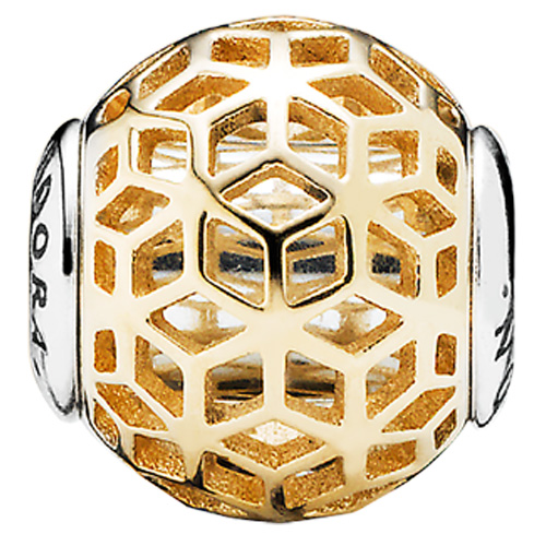 PANDORA ESSENCE Intuition Two-Tone Charm :: ESSENCE Two-Tone Charms 796049 :: Authorized Online ...